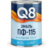 Эмаль алкидная Formula Q8 ПФ-115, глянцевая, 2,6 кг, светло-голубая 277296