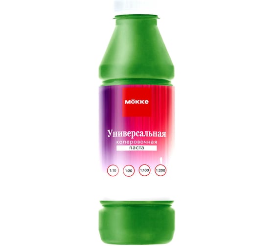 Колер универсальный MÖKKE №18 зелёный, 900 мл, 10718