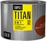 Грунт-эмаль по ржавчине ОРЕОЛ TITAN красно-коричневый RAL 3009 0.4 л 0 89270 2