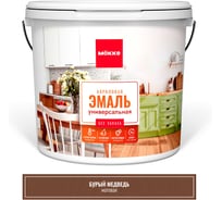 Эмаль акриловая матовая универсальная MÖKKE БУРЫЙ МЕДВЕДЬ, 0,8 кг, 12801
