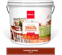 Эмаль акриловая матовая универсальная MÖKKE СТАРИННАЯ ЧЕРЕПИЦА, 0,8 кг, 12803