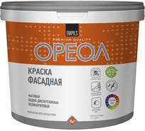 Водно-дисперсионная фасадная краска Ореол (атмосферостойкая; полиакриловая; база С; 4.5 л; 5.81 кг) 67267