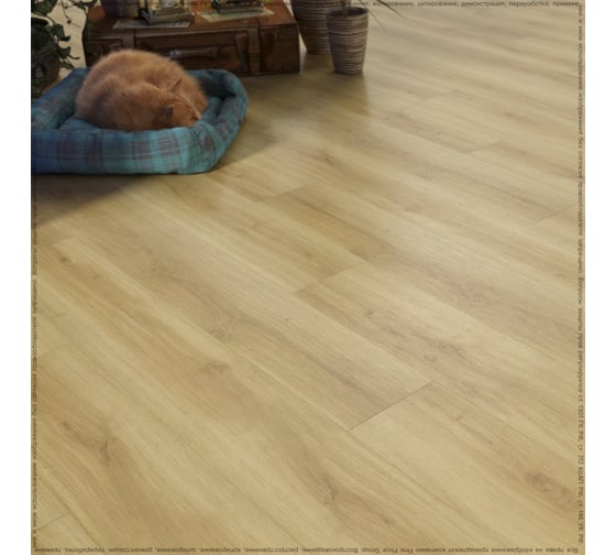 Кварц-виниловая плитка Fine Floor WOOD Дуб Базель FF 1521