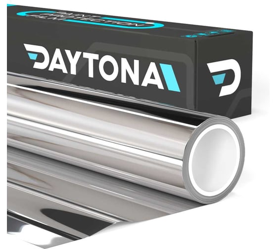 Солнцезащитная пленка Daytona серебряного цвета 5% на окна (30м х 0.75м) DAYTONA. Архитектурная зеркальная самоклеющаяся тонировка для окон с функцией светоотражения и защиты от тепла MP2376075300