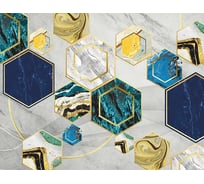 Бумажные бесшовные фотообои Verol 3D Бумага длина 155 см, ширина 200 см 66-БФО_04759