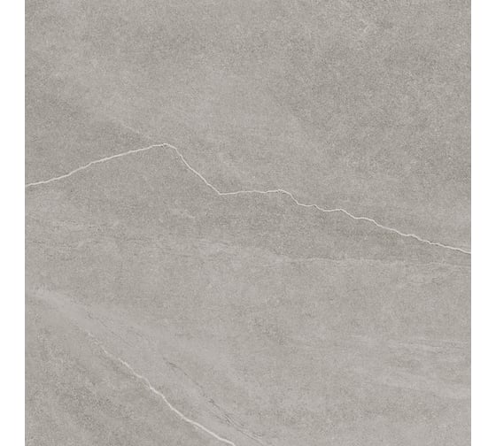 Керамогранит AlmaCeramica Рок Лайн/Rock Line матовый 600х600х9 1,8м2 (5 шт. в уп.) серый GFU6060RKL70R