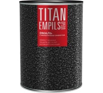 Эмаль с молотковым эффектом Empils Titan Ореол (алкидно-стирольная; серебристая; 2.5 кг) 77643