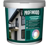 Антисептик кроющий Profiwood серый туман, 0.8 л, 0.9 кг 88847