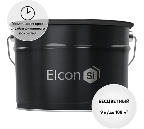 Трудновымываемый антисептик для дерева Elcon Bio Base 9 л 00-00462308