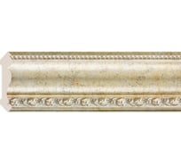 Карниз Cosca Decor 154-553 интерьерный багет, 107 мм, античная платина СПБ016629