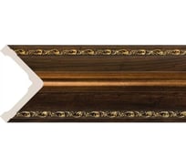 Угол Cosca Decor 142-1084 50 мм, красное дерево с золотом СПБ016554