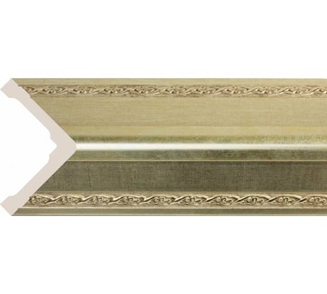 Угол Cosca Decor 142-933 интерьерный багет, 50 мм, матовое золото СПБ016563