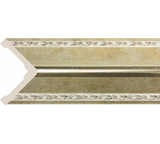 Угол Cosca Decor 142-553 интерьерный багет, 50 мм, античная платина СПБ016561 1