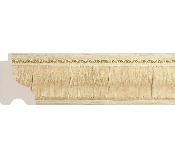 Плинтус Cosca Decor 175-5 60 мм, ясень золотистый СПБ016774 1