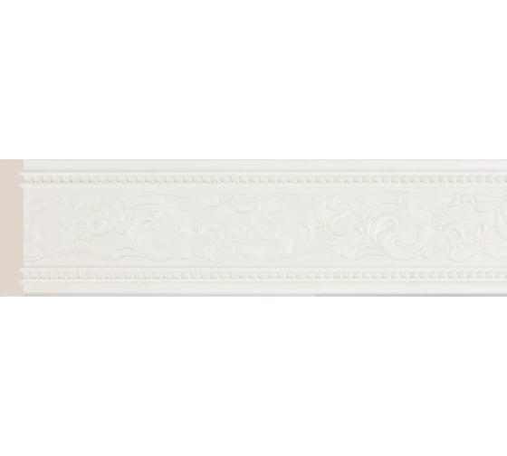 Молдинг Cosca Decor 150-115 интерьерный багет, 79 мм, белый СПБ016590 1