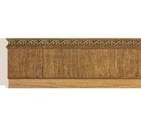 Плинтус Cosca Decor 144-4 интерьерный багет, 80 мм, дуб светлый СПБ016568