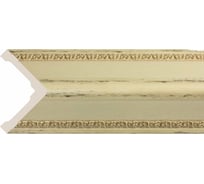 Угол Cosca Decor 140-1028 интерьерный багет, 80 мм, бежевый с патиной СПБ016527