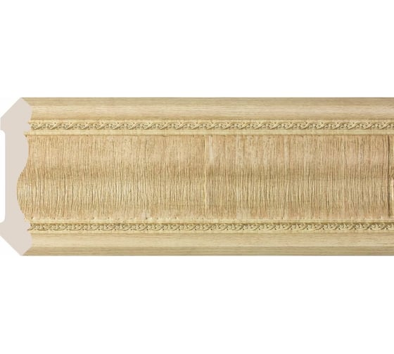 Карниз Cosca Decor 172-5 интерьерный багет, 100 мм, ясень золотистый СПБ016755 1