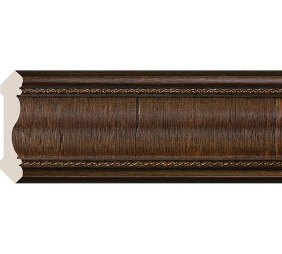 Карниз Cosca Decor 172-2 интерьерный багет, 100 мм, красное дерево СПБ016752