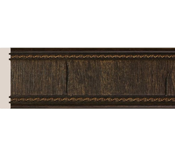 Молдинг Cosca Decor 150-1 интерьерный багет, 80 мм, венге СПБ016583 1