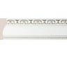 Потолочный плинтус Cosca Decor 147-118 интерьерный багет, 84 мм, белый с золотом СПБ016578