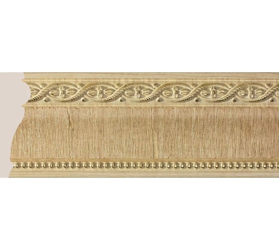 Потолочный плинтус Cosca Decor 152-5 интерьерный багет, 85 мм, ясень золотистый СПБ016605 1