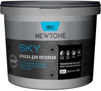 Краска ВД для потолков Newtone SKY ультрабелая, 2.5 л/4 кг 63627