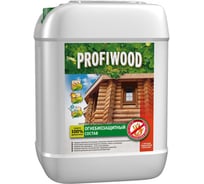 Водный раствор защитного средства для древесины PROFIWOOD ББ11 (I группа; с индикатором; 10 кг) 6768