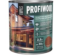 Защитно-декоративное покрытие для древесины PROFIWOOD (махагон; 2.5 л; 2.3 кг) 72658