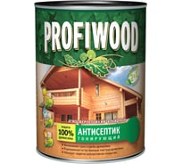 Алкидный антисептик PROFIWOOD (тонирующий; атмосферостойкий; орех; 0.8 л; 0.7 кг) 3900