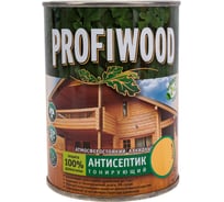 Алкидный антисептик PROFIWOOD (тонирующий; атмосферостойкий; орегон; 0.8 л; 0.7 кг) 3897