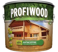 Алкидный антисептик PROFIWOOD (тонирующий; атмосферостойкий; калужница; 9.3 л; 8 кг) 3893