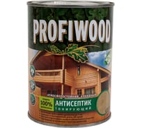 Алкидный антисептик PROFIWOOD (тонирующий; атмосферостойкий; дуб; 0.8 л; 0.7 кг) 3888 20814423