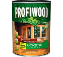 Алкидный антисептик PROFIWOOD (лаковый; тонирующий; атмосферостойкий; орегон; 2.6 л; 2.4 кг) 67024 20814057