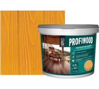 Водно-дисперсионный антисептик-лазурь PROFIWOOD (декоративный; атмосферостойкий; лиственница; 2.5 кг) 4009