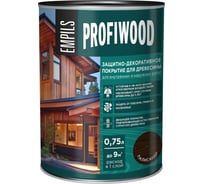 Защитно-декоративное покрытие для древесины PROFIWOOD (палисандр; 0.75 л; 0.7 кг) 72628