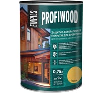 Защитно-декоративное покрытие для древесины PROFIWOOD (сосна; 0.75 л; 0.7 кг) 72619
