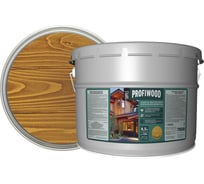 Защитно-декоративное покрытие для древесины PROFIWOOD (калужница; 9 л; 8 кг) 75913