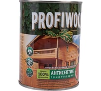 Алкидный антисептик PROFIWOOD (тонирующий; атмосферостойкий; рябина; 0.8 л; 0.7 кг) 67057