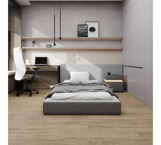 Кварц виниловый ламинат FLOORWOOD Дуб Лофт (1,79 кв.м) Т0041158
