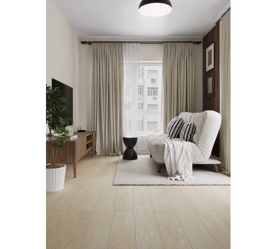Кварц виниловый ламинат FLOORWOOD Дуб Мокко (1,79 кв.м) Т0041169
