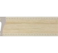 Потолочный плинтус Cosca Decor 192-12 интерьерный багет, 60 мм, лен СПБ019690