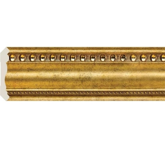 Карниз Cosca Decor интерьерный багет, 60 мм, античное золото СПБ035791