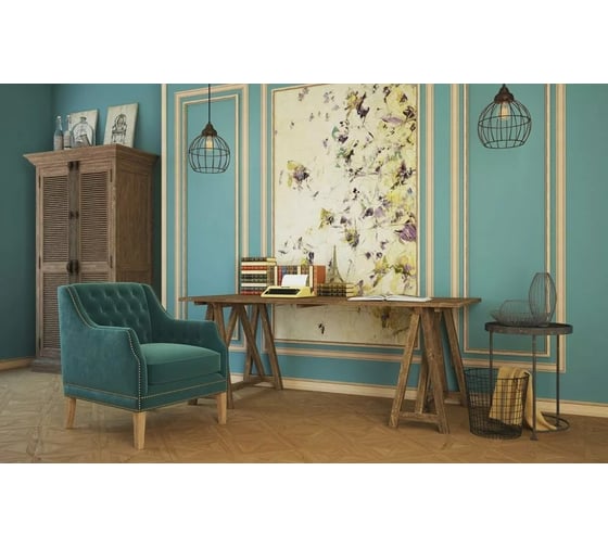 Карниз Cosca Decor 80 мм, интерьерный багет, кварц СПБ057586