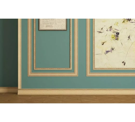 Карниз Cosca Decor интерьерный багет, 60 мм, кварц СПБ057577