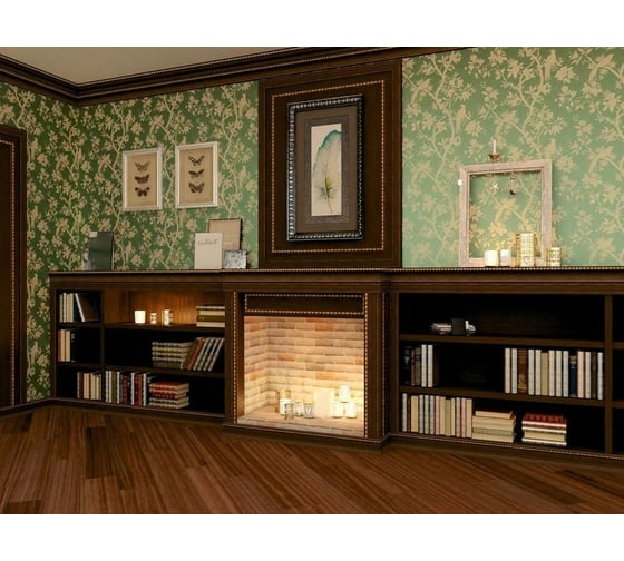 Карниз Cosca Decor интерьерный багет, 60 мм, венге СПБ023876