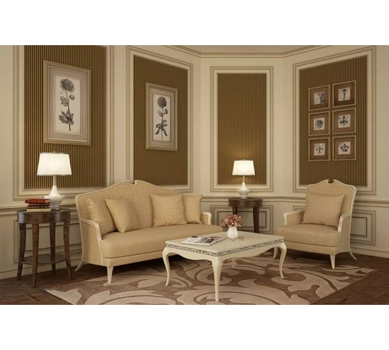Карниз Cosca Decor интерьерный багет, 60 мм, сапфир СПБ057564