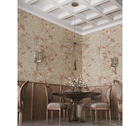 Карниз Cosca Decor 80 мм, интерьерный багет, белый матовый СПБ048162