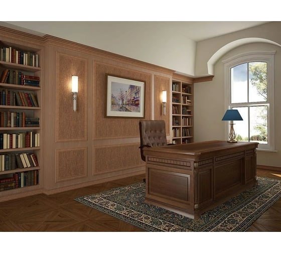 Карниз Cosca Decor интерьерный багет, 60 мм, опал СПБ057689