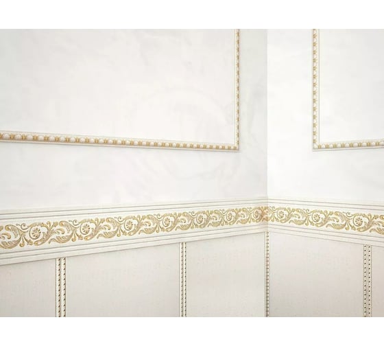 Молдинг Cosca Decor интерьерный багет, 100 мм, патина СПБ029401